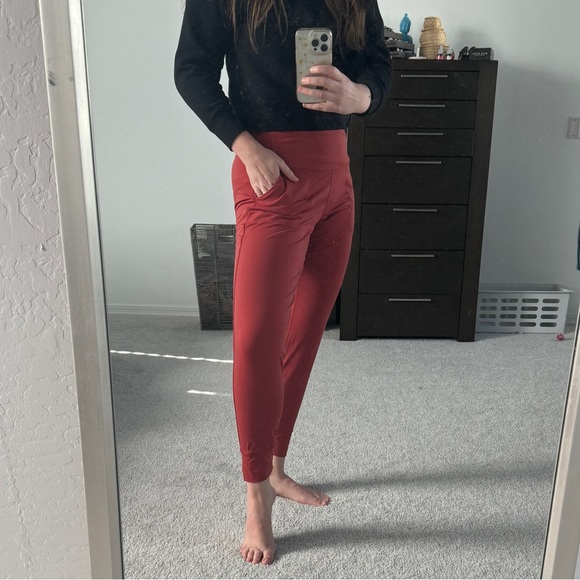 Red Joggers - Picture 1 of 3